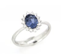 Anello Recarlo Donna Anniversary Gems in Oro bianco Zaffiro 1.26 Ct R79CC0048/ZB030 - R79CC0048/ZB030